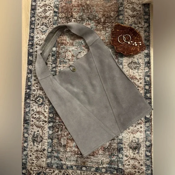 Free People Slouchy Suede Hobo - Picture 1 of 13